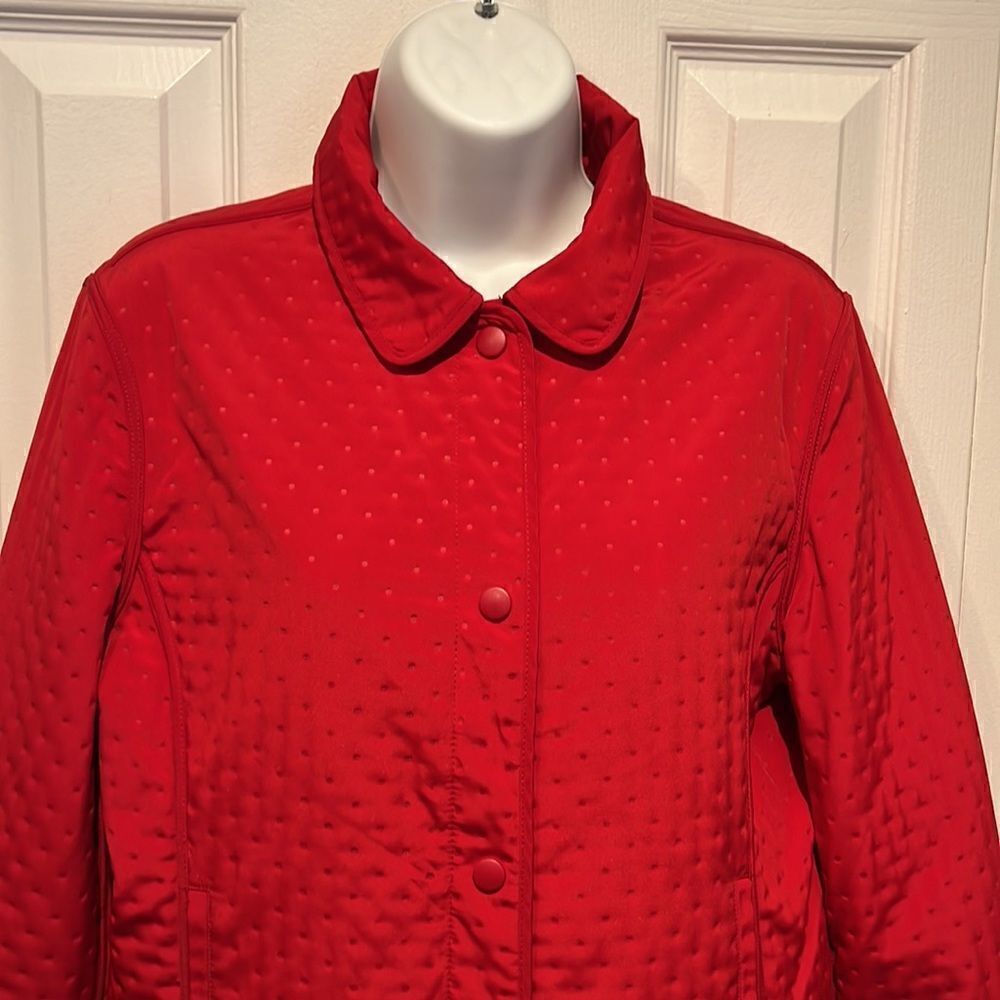 ‎Hilary Radley Red Lightweight Jacket Size M - Picture 3 of 15